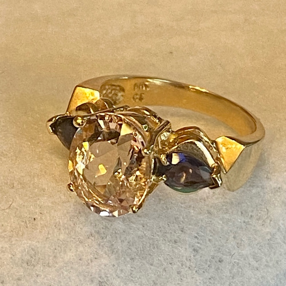 Morganite ring - Picture 8 of 10